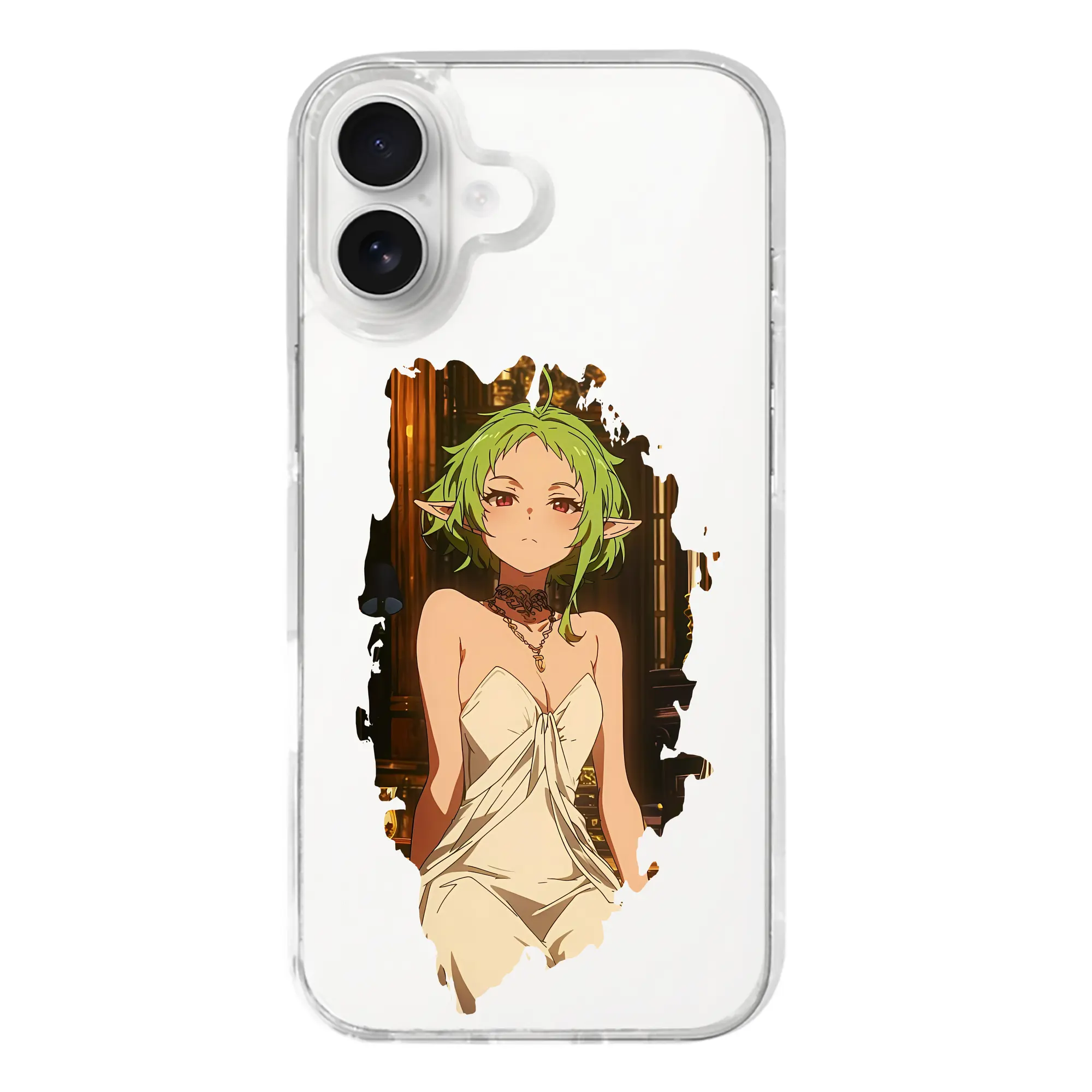 無職転生 グッズ,シルフィエット - iPhone 17シリーズ 透明スマホケース – 薄型・耐衝撃・精密フィット保護カバー